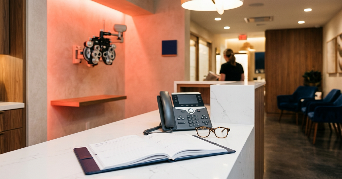 ai receptionist for optometrists